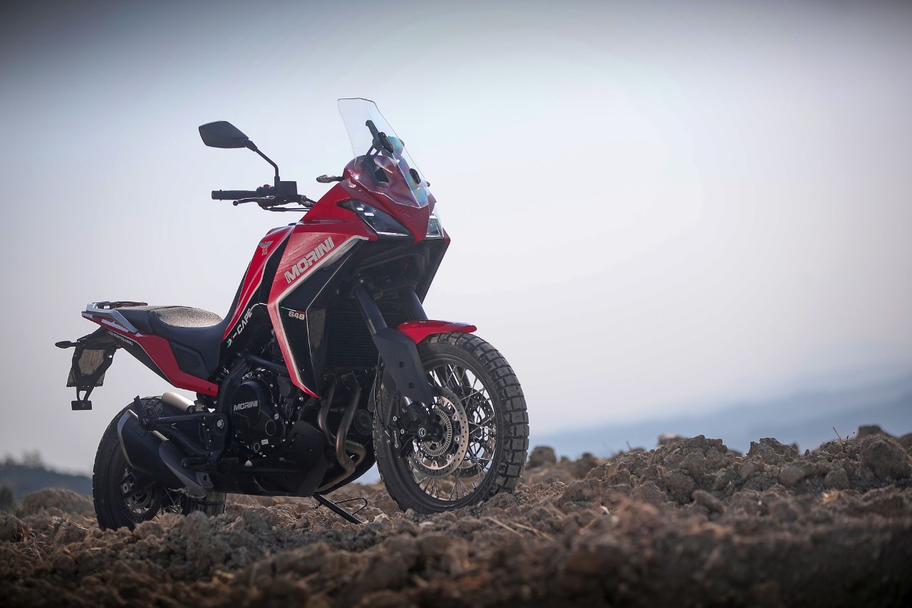 Moto Morini X-Cape: punto di FUGA